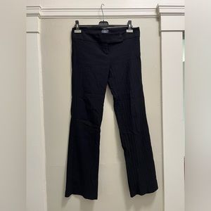 Alemenno black textured pants
